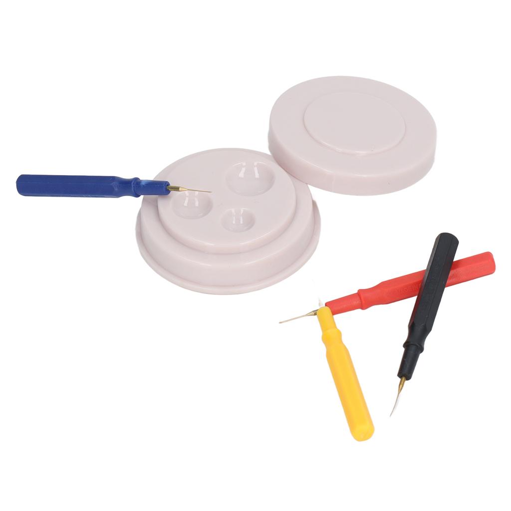 Watch Oil Cup Pin Set Simple Operation Compact Size Portable Watch Oiler Pen Repair Maintenance Kit
