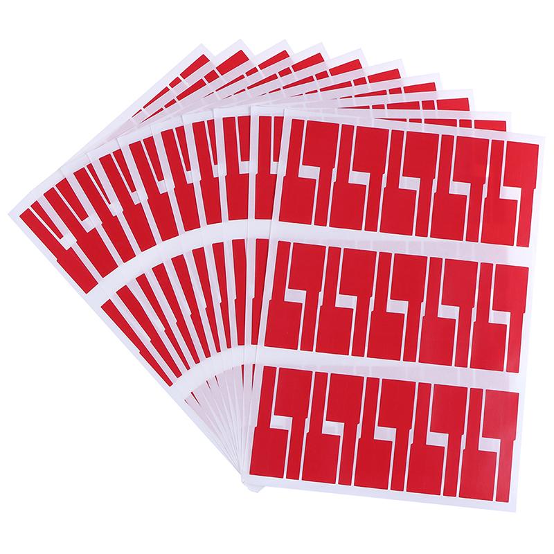 300Pcs Self-Adhesive Cable Labels Waterproof Identification Tags Stickers