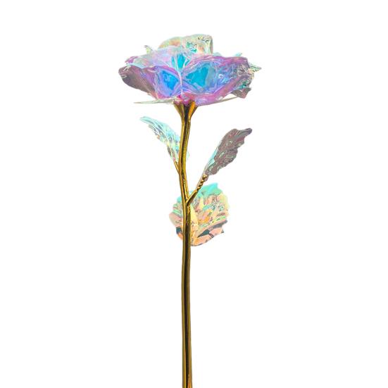 

Foil Plated Artificial Rose Small Faux Rose Flower for Valentine s Day Wedding Forever Rose Gifts for Women Girls Mom Wife Daughters