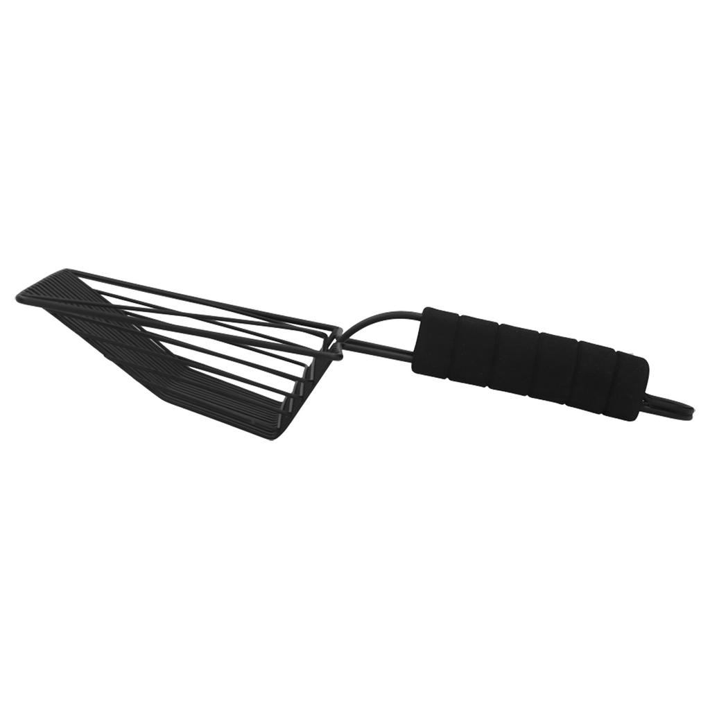 Reusable Metal Cat Litter Sand Scoop Sifter Shovel Pet Cat Cleaning Supplies Black