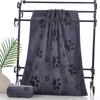 Absorbent Microfiber Dog Towel Polyester Fiber Absorbent Pet Towel Car Wiping Cloth  Dog Grooming