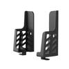 Wall Mount Bracket Dual Card Slot Mobile Phone Holder Left Right Angle Adjustable Back For Tablet Pc