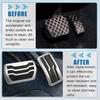 TWO Accelerator Pedal and Brake Pedal Cover Set  for Ford Escape 2001-