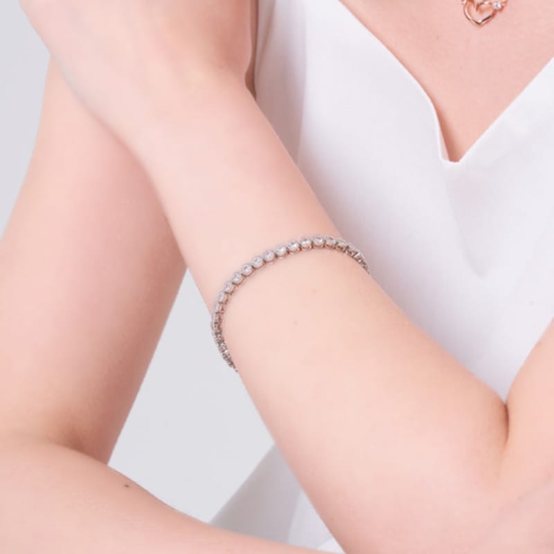 ELLE Jewelry Twinkle Classic Tennis Bracelet ELBRBB105