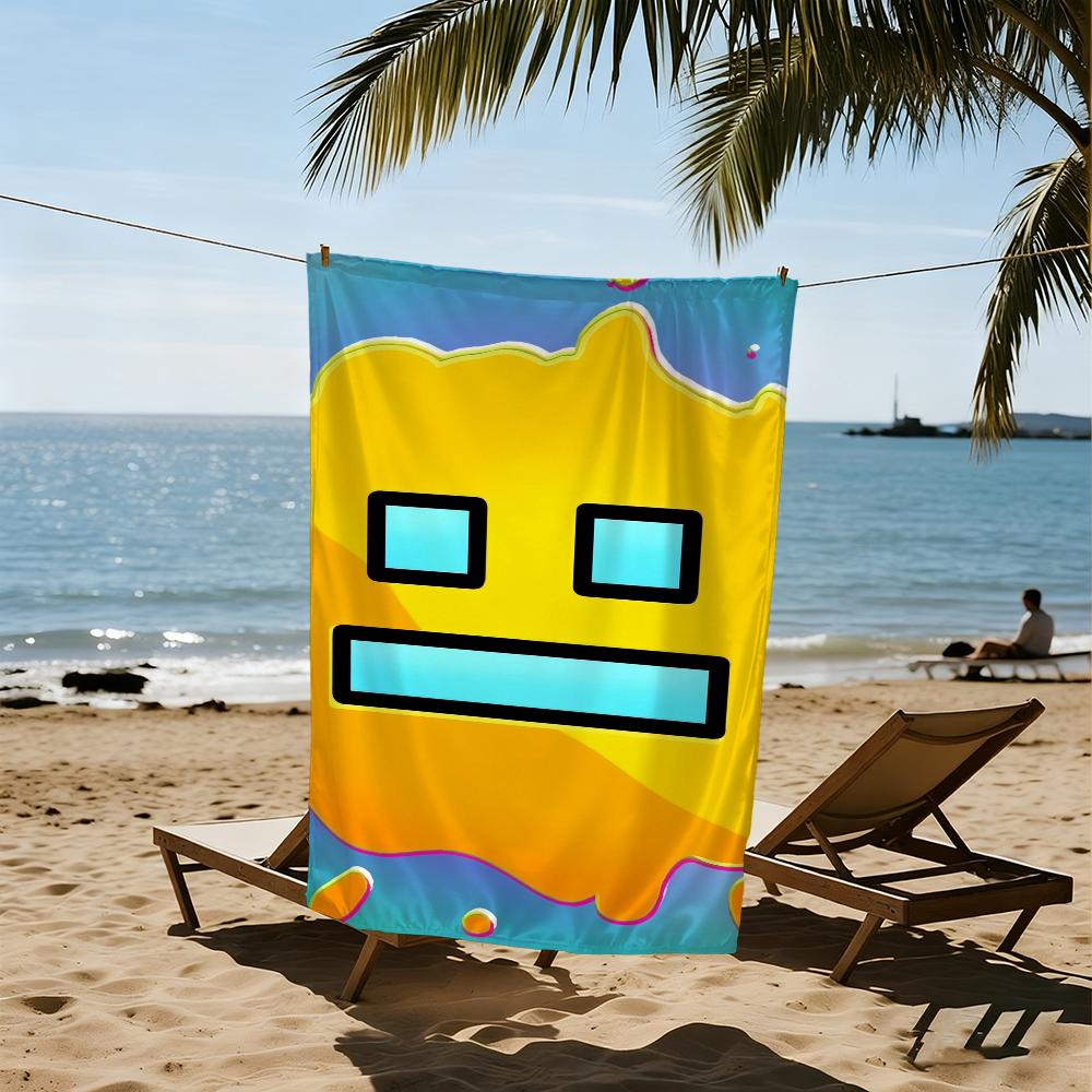 G-geometry Game Towel Beach Quick Dry Soft D-dash Pool Towels Gift for Travel Gym Shower Camping Sports