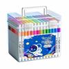 36-Color Waterproof & Washable Acrylic Marker Pens for Elementary Students: Opaque, Stackable, and Ideal for Children's Art Projects