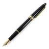 Very Good MONTBLANC Fountain Pen Meisterstück Classic White Star Black 14K Mens Used