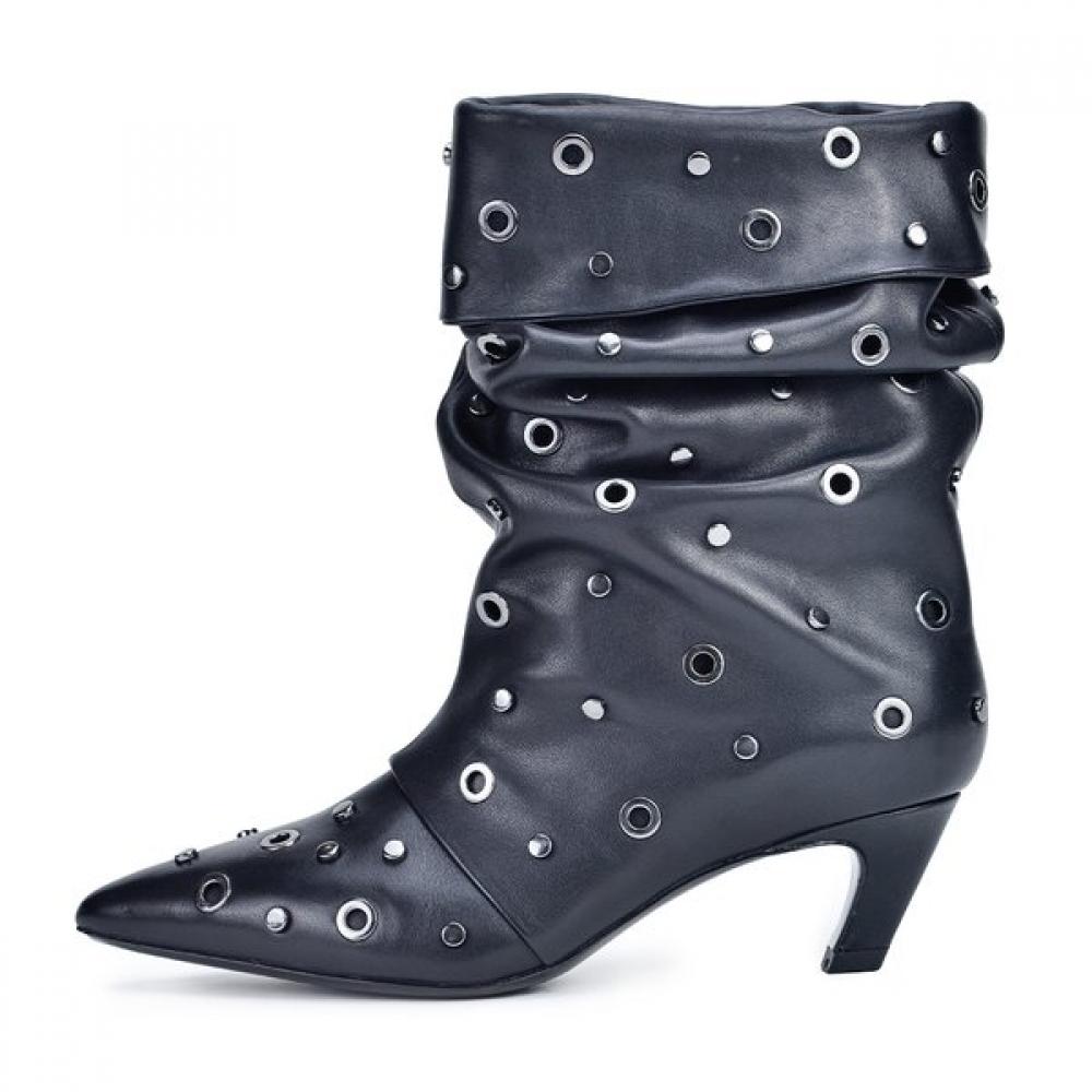 

[Official Source Of Income] Ash Ash Virgee Bis Virgee Bis Middle Boots Ag4d01706 Bl 38 (245~250)