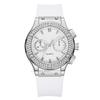Rubber Women Watches Luxurious Brand Casual Diamond Female Quartz Wristwatches Simple Sport Clock