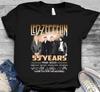 Led Zeppelin T-Shirt, Led Zeppelin 55 Years 1968-2023 Thank You For The Memories Unisex T-Shirt