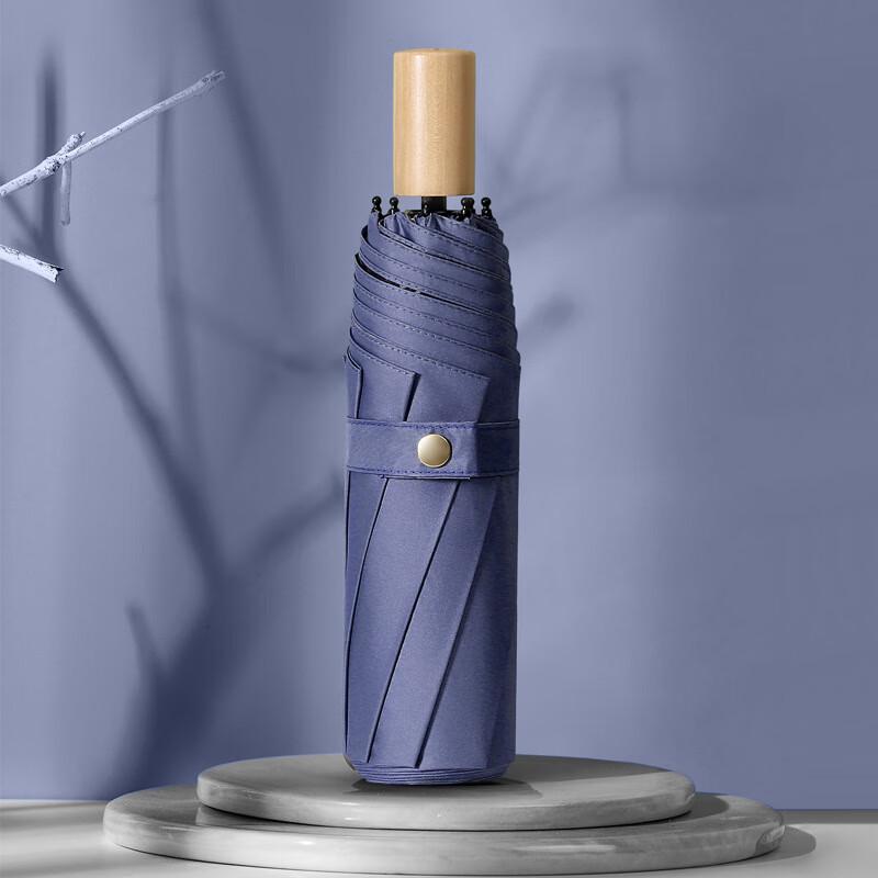 Yushiyi Automatic 3-Fold 8-Rib Sun & Rain Umbrella