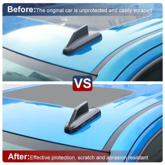 Carbon Exterior Antenna Cover Trim For Chevy Silverado Sierra Tahoe Suburban 19+