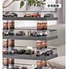 Scale Garage Showroom Model 22222451 Parking Lot Pit Garage Diorama with Miniature Cars 1/64 [Used]