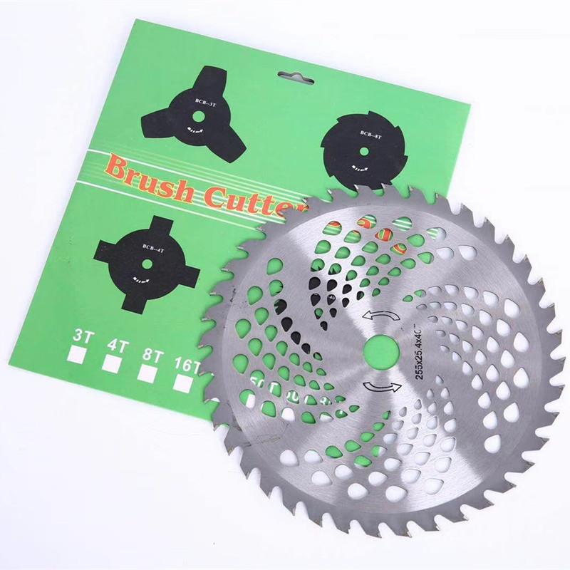 40T/60T/80T Alloy Brush Cutter Saw Blade Lawn Replacement Mower Circular Grass Cutter Brush Saw Blade Cutting Grass Gardening