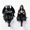 Spooky Gothic Bookshelf Decor Fantasy Robed Figurine for Shelf Tabletop Bookcase Corner Cabinet Library Room Garden Reading