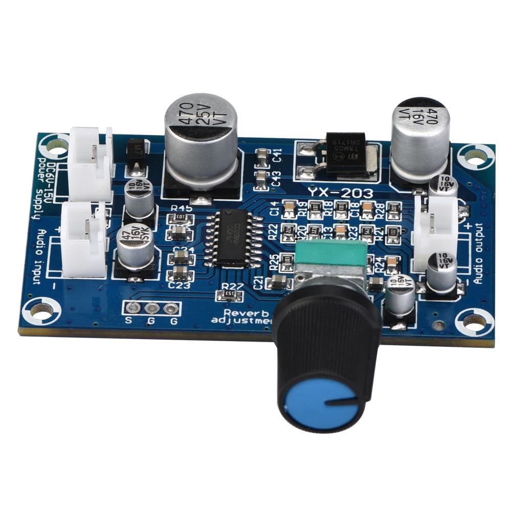 Placă Reverberație Microfon Amplificator Putere Audio Monocanal DC615V