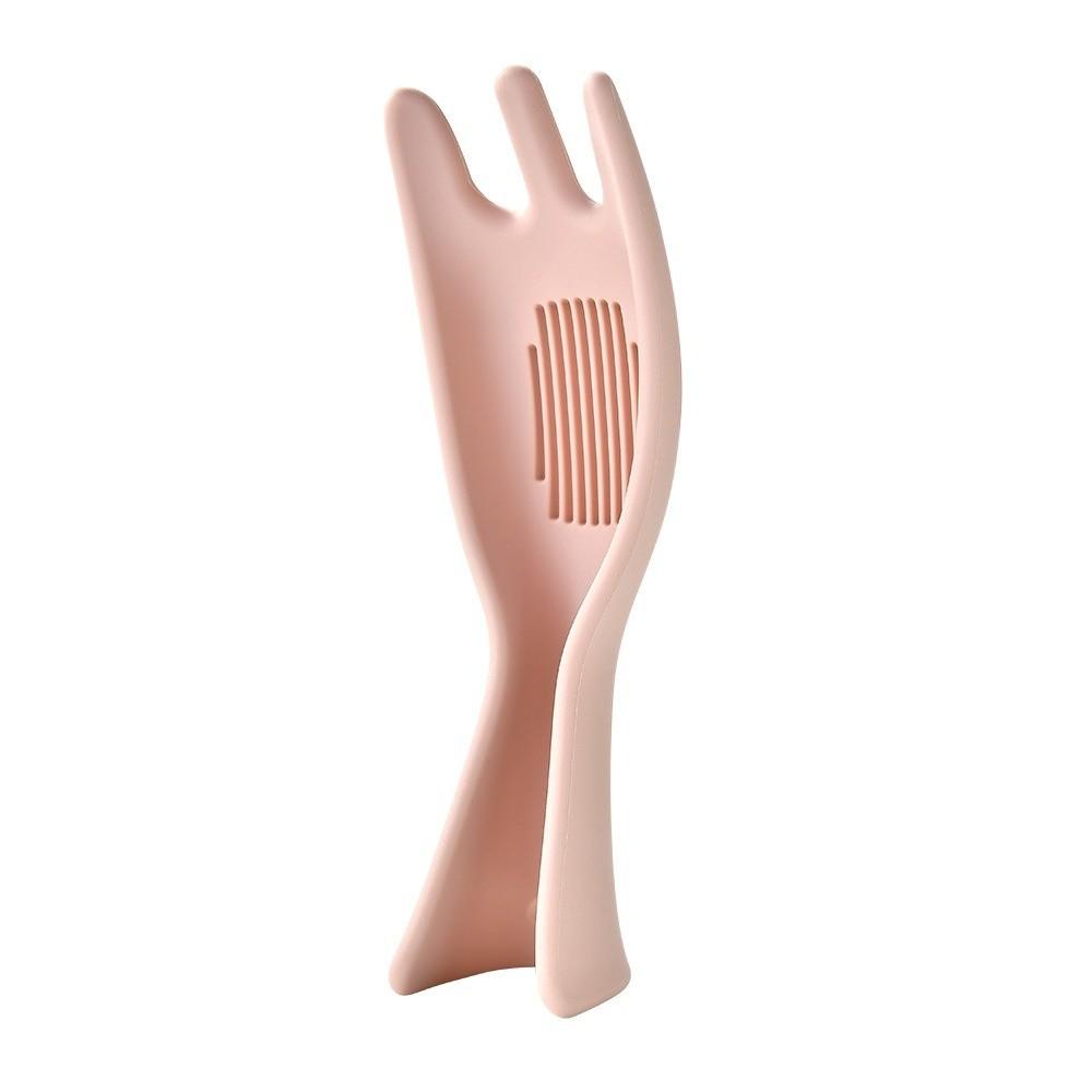 Standable Rice Drainage Sieve Multi-purpose Rice Sieve Spoon Rice Washing Spoon Kitchen Supplies розовый