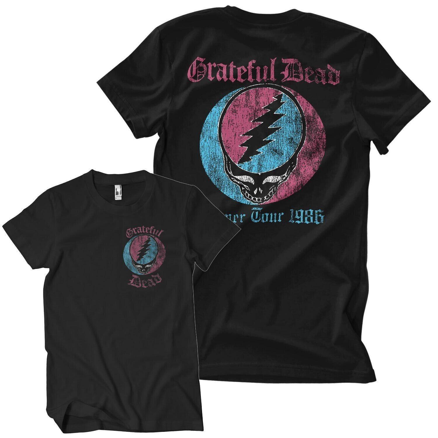 Officially Licensed Grateful Dead 1986 Summer Tour Mens T-Shirt XL