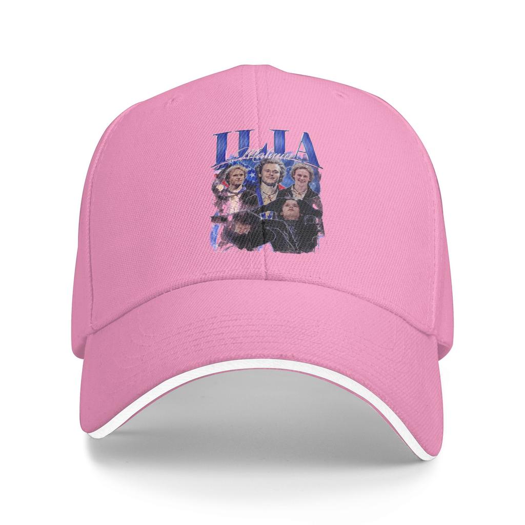 Sommer Freizeit Baseballkappe Ilia Malinin Vierfachsprung Legende Outdoor Fitnessstudio Trucker-Kappe Für Unisex WoUnisex Atmungsaktiv Mode Snapback-Kappe