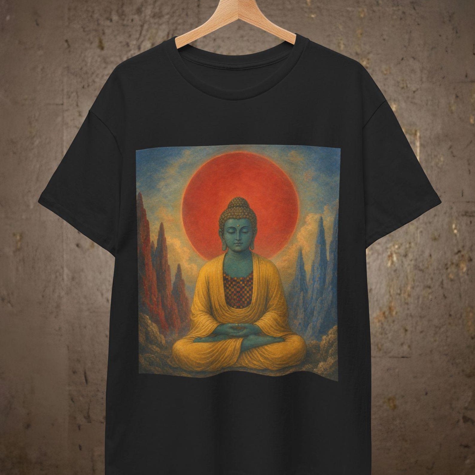 Celestial Buddha Graphic Tee S