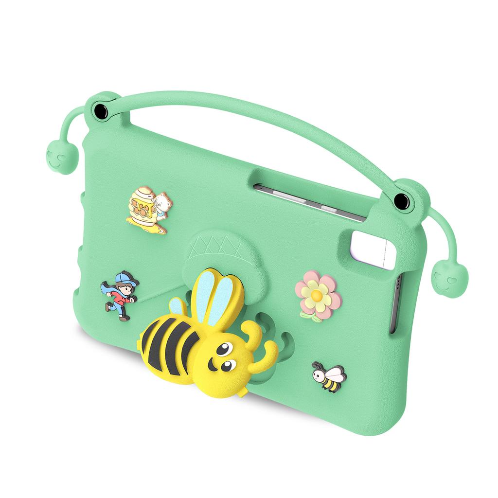 Étui pour Tablette en Mousse EVA Caoutchouc Étui de Protection avec Support Convient pour Samsung Galaxy TAB A 8.0   TAB A7 Lite 8.7   TAB A9 8.7