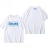 OHLINS Motorcycle Shock Absorber Modified Car Tshirt Summer Unisexs Casual Fashion Brand Racing Around Short Sleeved Clothes