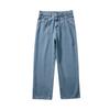 Jeans da uomo a gamba dritta, vestibilità ampia, nuovi pantaloni casual alla moda a gamba larga 2026