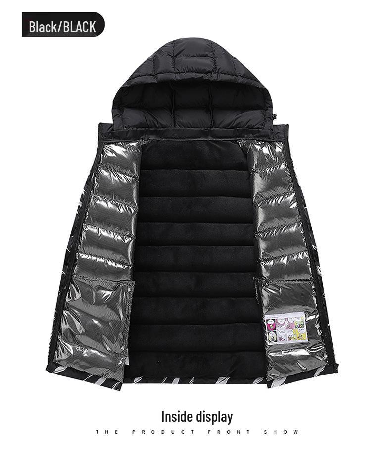 Men's Slim Fit Hooded Cotton Jacket - Warm, Lightweight, & Trendy for Autumn/Winter