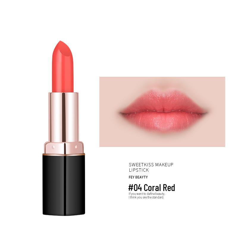 

Увлажняющая помада Feimei True Orange - Стойкая, Яркие оранжевые оттенки