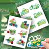 Dragon Boat Festival Stickers: Cute Cartoon & Zongzi Souvenir Gift Box Sealing Stickers