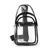 Large Capacity Clear Chest Bag Lightweight PVC Shoulder Bag Transparent Crossbody  Bag  Women