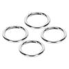 20Pcs Spring O Rings 1.61in Diameter 0.2in Thick Strong Copper Compact Spring Buckles for Keychain Necklace Jewelry  