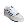 Adidas Originals Drop Step Low Comfortable Durable Low-Top Skate Shoes Unisex Sneakers White Blue Orange HP2230
