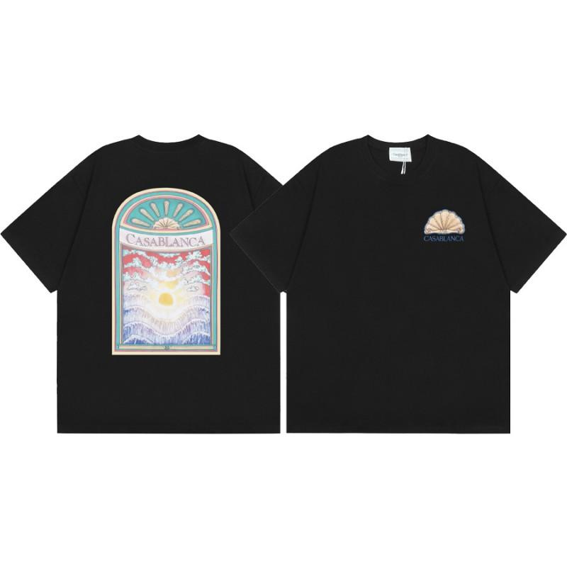 Streetwear Graphic T-Shirt Men Women Loose Fit Short Sleeve Cotton Tee