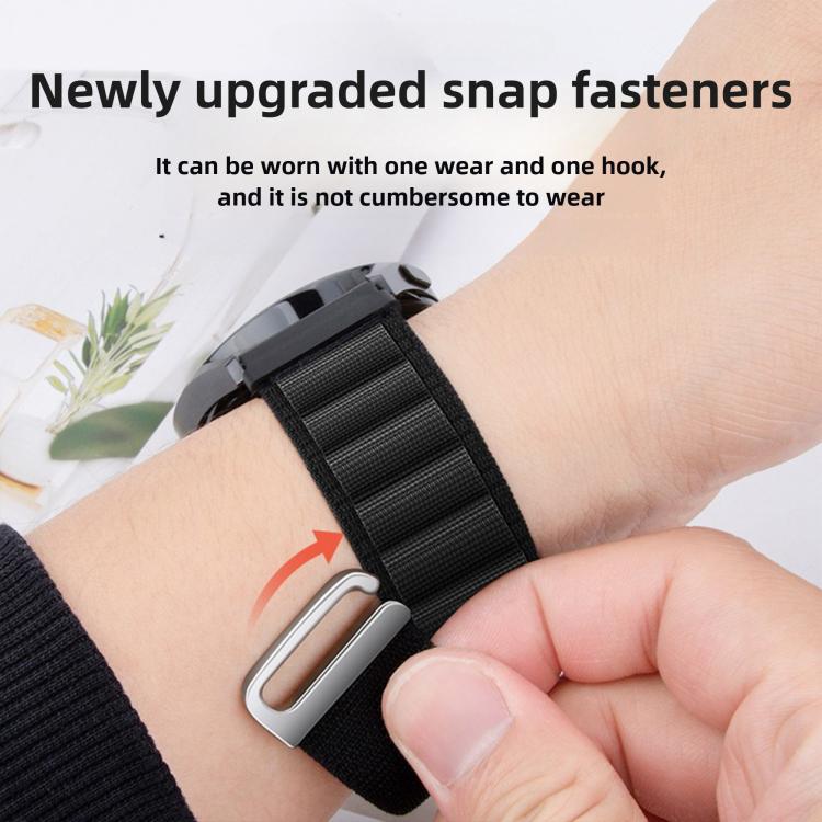 Alpine Loop Nylon Band for Huawei Watch GT 6 46mm, Adjustable Replacement Strap, Strap Only