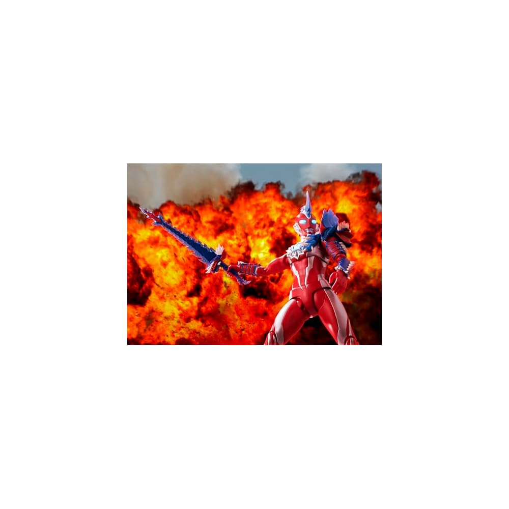TAMASHII NATIONS S.H.Figuarts Ultraman Omega Rekines Armor, approximately 150mm, ABS & PVC, painted action figure