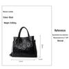 Thousand Classic 2025 Autumn/Winter Large Capacity Cowhide Handbag for Women - Shoulder & Crossbody