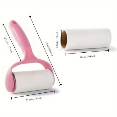 Replacement Paper Roller Dust Sticker Hand Tear Roll Brush Clothes Hair Remover Durable Handle Pet Hair Removal Roller Brush