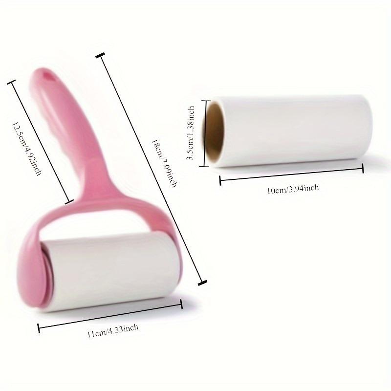 Replacement Paper Roller Dust Sticker Hand Tear Roll brush Clothes Hair Remover Durable Handle Pet hair Removal Roller Brush