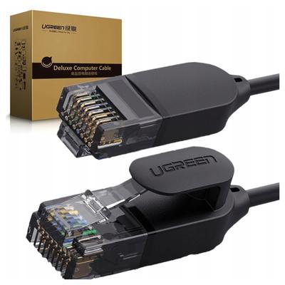 Ugreen Network Cable Nw122 Ethernet Rj45, Cat.6A, Utp, 1M (Black)