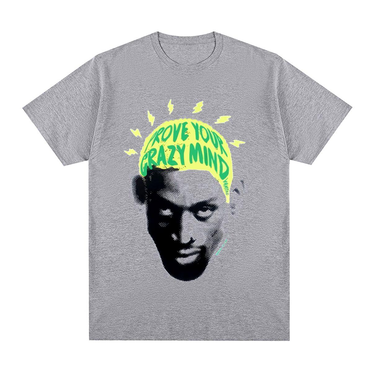 Dennis Rodman Hip Hop Vintage Tshirt Cotton Men T shirt New Tee Tshirt Womens Tops S