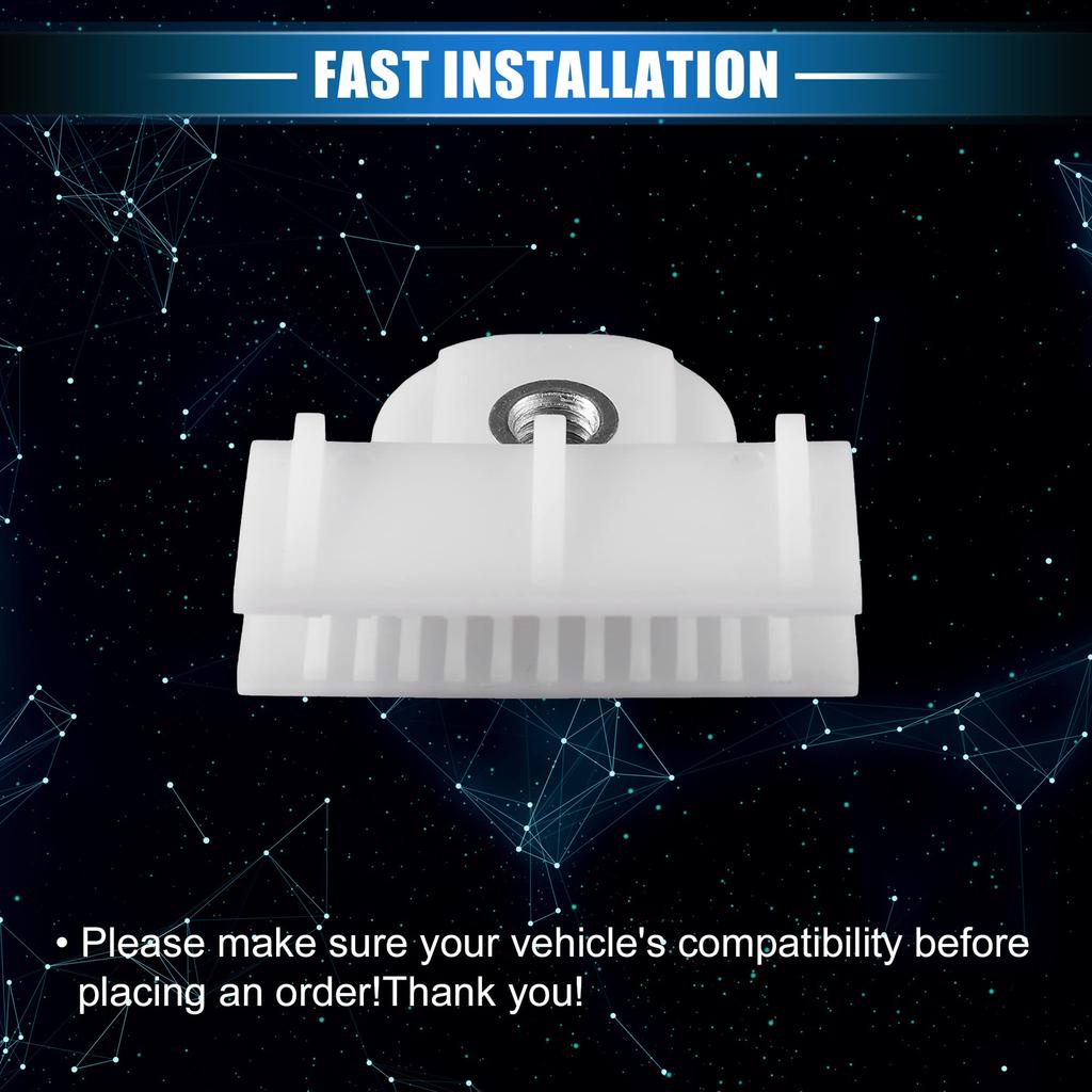 uxcell 2pcs Window Door Glass Channel Retainer Clip Glass Regulator Holder Sash Clip Universal