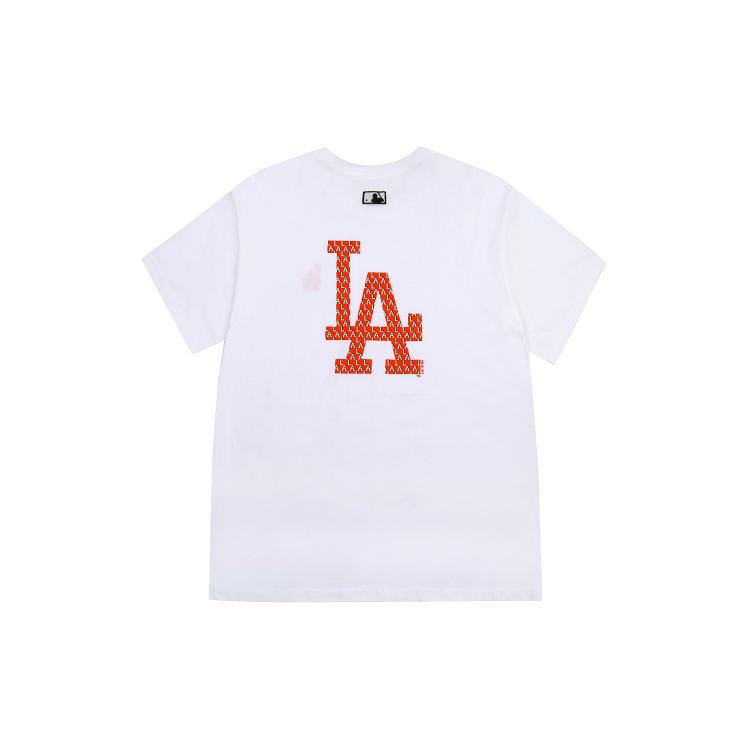 New MLB Presbyopia T Shirt Unisex White 31TSMA031-07W