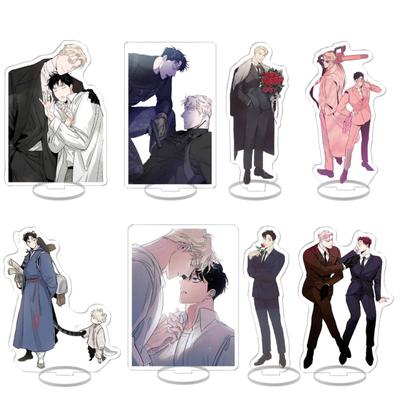 Roses And Champagne Korean Anime Peripherals Zheng Yiyuan Acrylic Stands Collectible Desk Ornaments Creative Birthday Gifts Toy