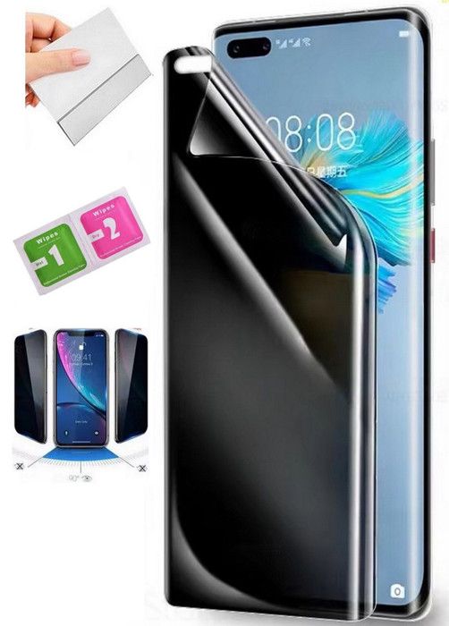 Film Hydrogel Protège Écran Anti-espion - Sony - Xperia XZ Premium - Noir - Protection - Sensibilité Tactile