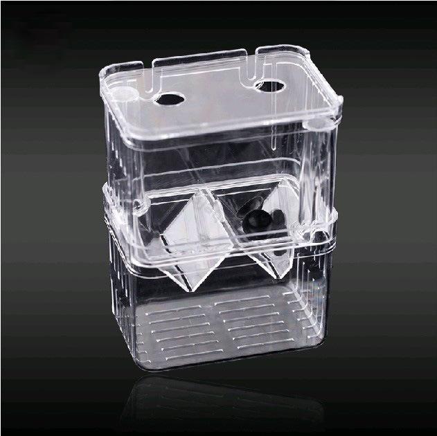 Aquarium Fish Breeder Box Durable Betta Tanks Fishs Breeding Isolation Box Hatching Incubator Box for BabyFish Shrimp SZXZYG01