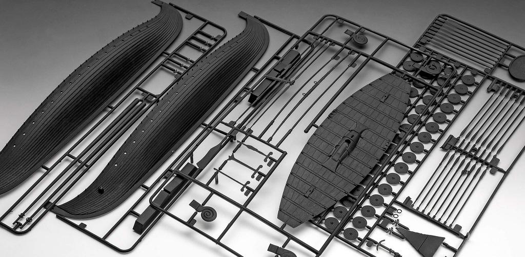 Wikinger Geisterschiff Plastikmodell 1/50