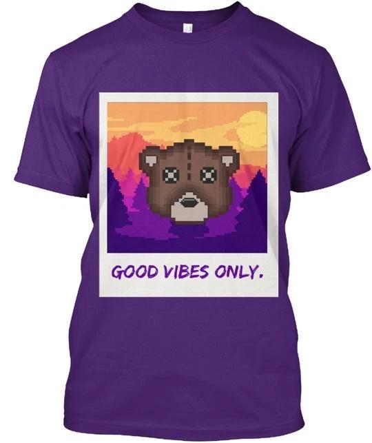 Good Vibes Only T-Shirt Made in the USA Size S to 5XL S