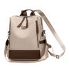 Schoolbag Backpack Women's 1011 New Trendy Simple Versatile Oxford Fabric Lightweight Large Capacity Travel Women's Commuter Shoulder Backpack