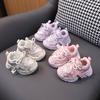 New Spring and Autumn Mesh Boys' Sports Shoes, Popular Girls' Running Shoes, Non-Slip Soft Sole Toddler Casual Shoes, Baby Shoes